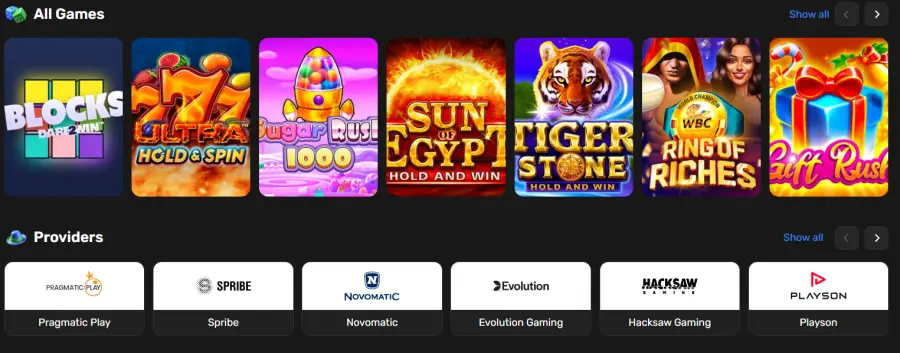 Casino win